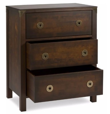 Komoda Drewniana z Szufladami Balmoral Laura Ashley Kasztan IV 70x45x85cm 3