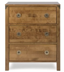 Komoda Drewniana z Szufladami Balmoral Laura Ashley Miodowa IV 70x45x85cm