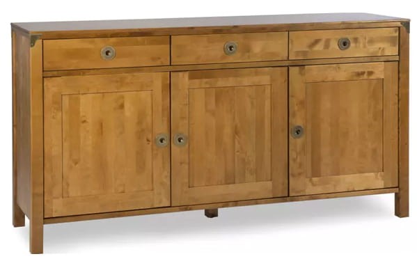 Komoda Drewniana z Szufladami Balmoral Laura Ashley Miodowa III 160x45x85cm