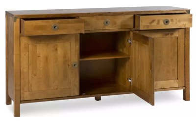 Komoda Drewniana z Szufladami Balmoral Laura Ashley Miodowa III 160x45x85cm 4