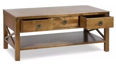 Stolik Kawowy Drewniany Balmoral Laura Ashley Miodowy 110x60x47cm 4