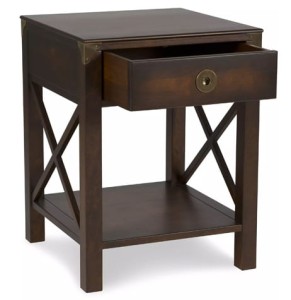 Stolik Nocny Balmoral Laura Ashley Kasztan 50x50x65cm