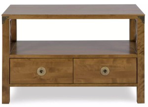 Stolik Drewniany RTV Balmoral Laura Ashley Miodowy 89x50x57cm