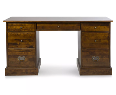 Biurko z Drewna Laura Ashley Garrat Kasztan 150x70x78cm 2