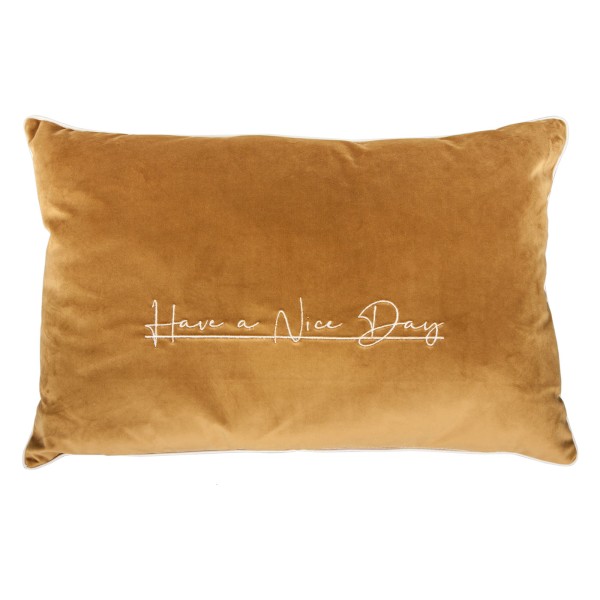 Poduszka z Haftem Have a Nice Day - dowolny kolor