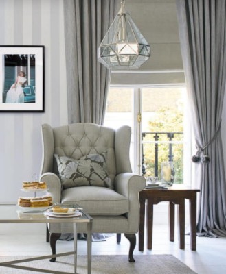 Garrat Laura Ashley Zestaw Dwóch Stolików Kasztan 53x42x52cm 5