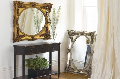 Konsola Drewniana z Szufladami Henshaw Laura Ashley Czarna 110x35x79,5cm 8