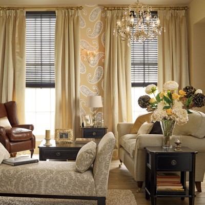 Stolik Kawowy Drewniany Henshaw Laura Ashley Czarny 100x70x45,5cm 12