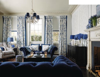 Stolik Kawowy Drewniany Henshaw Laura Ashley Czarny 100x70x45,5cm 15