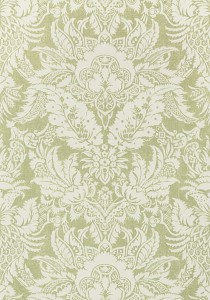 Tapeta Thibaut CHARDONNET DAMASK Limonka