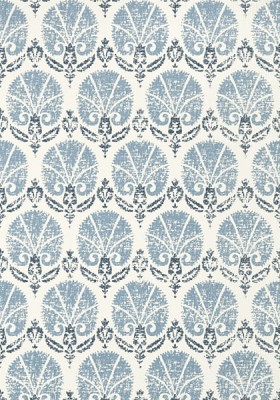 Tapeta Thibaut TURKISH DAMASK Granat, Biel 2