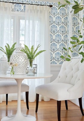 Tapeta Thibaut TURKISH DAMASK Srebro,Złoto 3