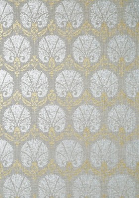 Tapeta Thibaut TURKISH DAMASK Srebro,Złoto 2