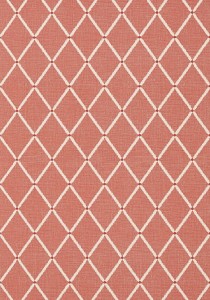 Tapeta Thibaut POMPTON TRELLIS Czerwień
