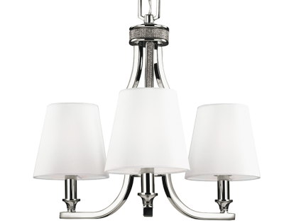 Lampa Sufitowa, Wisząca Lecce, Nikiel, 45,7x40,6cm 4