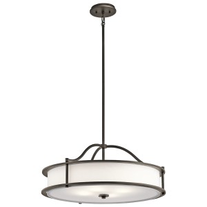 Lampa Sufitowa, Wisząca Catanza M Brąz 61x29cm