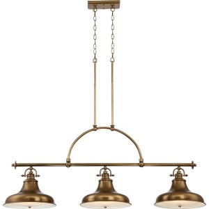 Lampa Sufitowa, Wisząca Grosseto Mosiądz 133x59cm