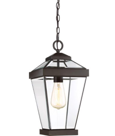 Lampa Zewnętrzna Wisząca Ronnie Brąz Dwa Rozmiary