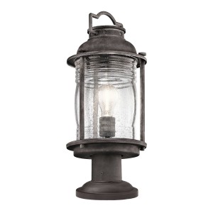 Lampa Zewnętrzna Stojąca Ashmore Cynk 19,3x47cm