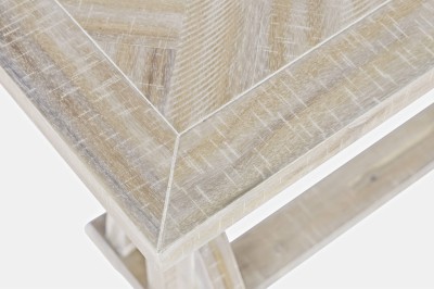 Konsola Avola Dąb Bielony 132x46x76cm 3