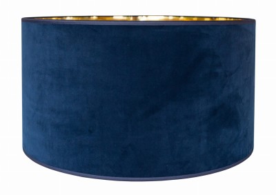 Abażur Velvet Granatowo-Złoty 40x22cm 2