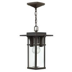 Lampa Zewnętrzna, Wisząca Traino Brąz 18,4x30,5cm