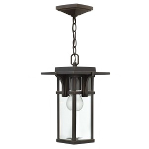 Lampa Zewnętrzna, Wisząca Traino Brąz 18,4x30,5cm
