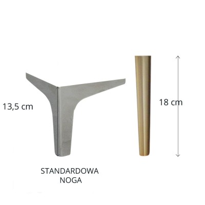Dwuosobowa Elegancka Sofa Alvaro - Różne Kolory 162x84x74cm 10