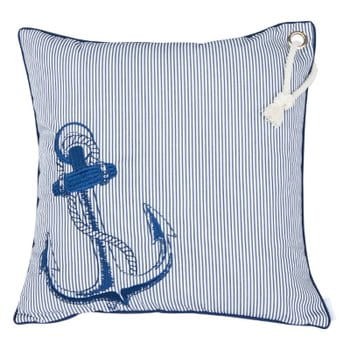 Poduszka Haftowana Dekoracyjna Sea Resort - Różne Kolory Tkanin