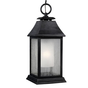 Lampa Wisząca, Zewnętrzna Gaeta Cynk 21,6x53,7cm