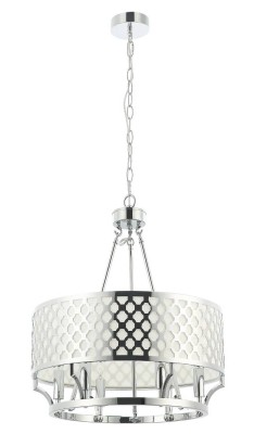 Lampa Sufitowa, Wisząca Verno, Chrom, 55x55x157,5cm 2