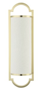 Kinkiet Libero Parette, Stare Złoto, Satyna, 15x49cm