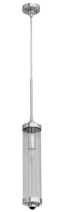 Lampa Sufitowa, Wisząca Fiatto l, Chrom, 8,5x180cm