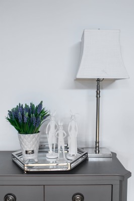 Konsola Drewniana z Szufladami Henshaw Laura Ashley Szara 110x35x79,5cm 11