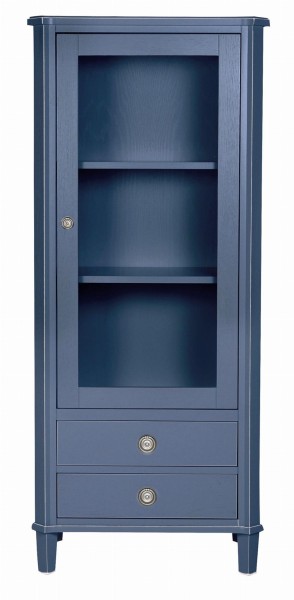 Henshaw Laura Ashley Witryna Niebiesko-Szara 67x42x160cm