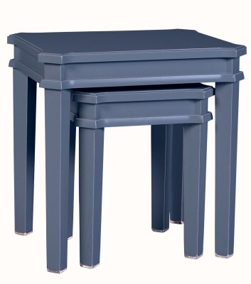 Zestaw Stolików Henshaw Laura Ashley Niebiesko-Szare 52x42x52cm 4