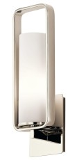 Kinkiet Mantova Nikiel 13,7x43,5cm