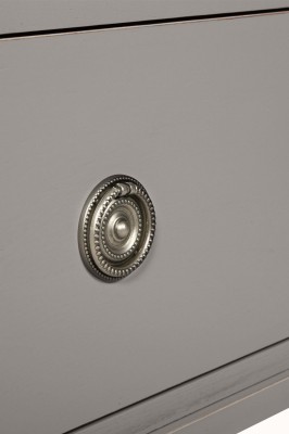 Henshaw Laura Ashley Regał na Książki Szary 90x40x179,5cm 4