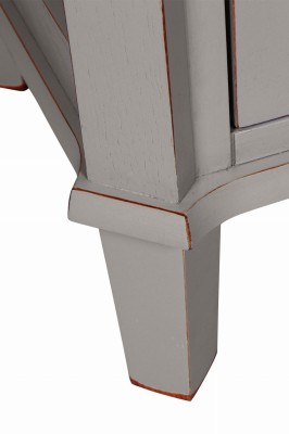 Henshaw Laura Ashley Regał na Książki Szary 90x40x179,5cm 5