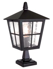 Lampa Zewnętrzna, Stojąca Edington Czarna 21,5x38cm
