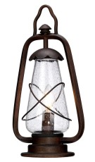 Lampa Stojąca, Zewnętrzna Brind Brąz 20x36cm