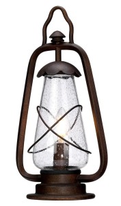 Lampa Stojąca, Zewnętrzna Brind Brąz 20x36cm