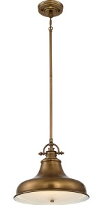 Lampa Sufitowa, Wisząca Grosseto M Mosiądz 34x29cm
