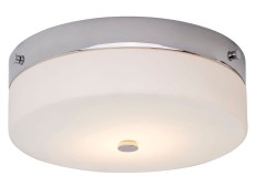 Plafon Rond Chrom, Biały - Dwa Rozmiary