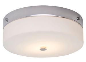 Plafon Rond Chrom, Biały - Dwa Rozmiary