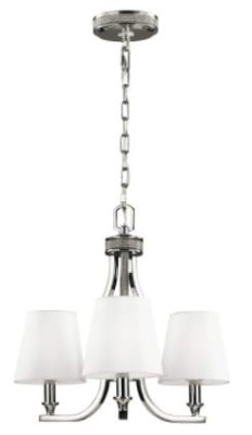 Lampa Sufitowa, Wisząca Lecce, Nikiel, 45,7x40,6cm