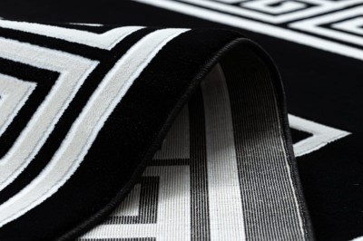 Dywan Gloria Czerń, Biel - Różne Rozmiary 10