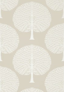 Tapeta Thibaut MULBERRY TREE Beż, Krem