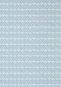 Tapeta Thibaut Anna French JULES Błękit, Biel