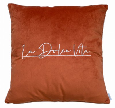 Poduszka z Haftem La Dolce Vita - dowolny kolor 2